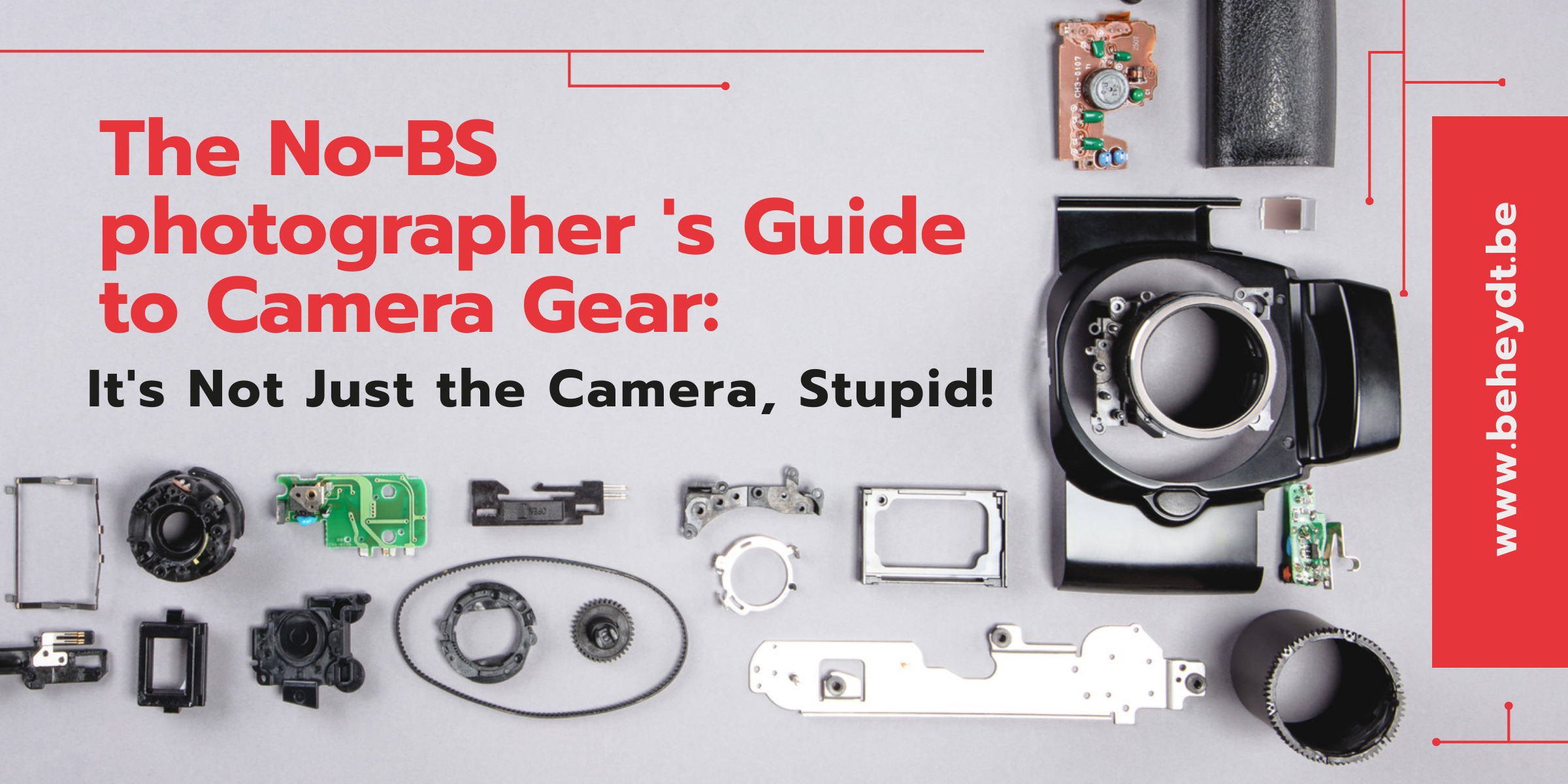 The No-BS Guide to Camera Gear: It's Not Just the Camera.